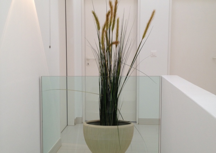 Glas Geländer 2