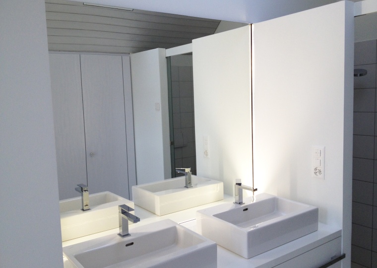 Spiegel im Badezimmer