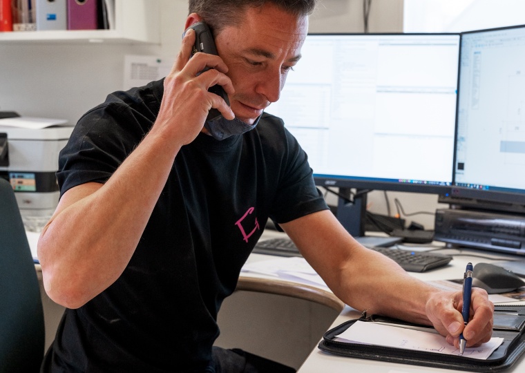 Rundgang durch den Betrieb